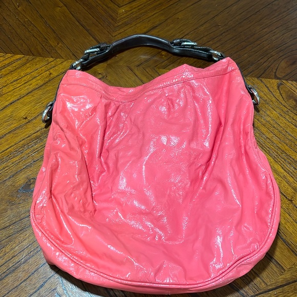 Mulberry Mitzy Hobo in Watermelon pink - Picture 2 of 13